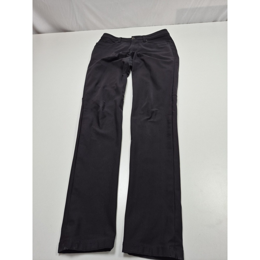 Lululemon Mens ABC Slim Fit Pants Warpstreme Black Size 28x33 LM5593S FLAW